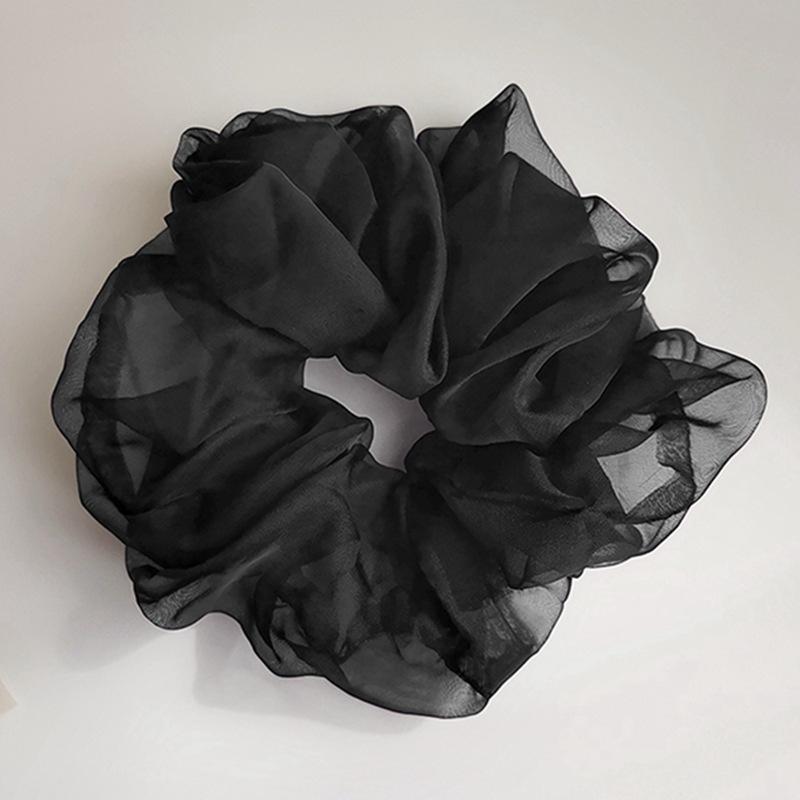 

4/5 шт. Модные шифоновые резинки для волос для женщин, корейский шелк, эластичные резинки для волос, держатель для хвостика, головной убор, аксессуары для волос