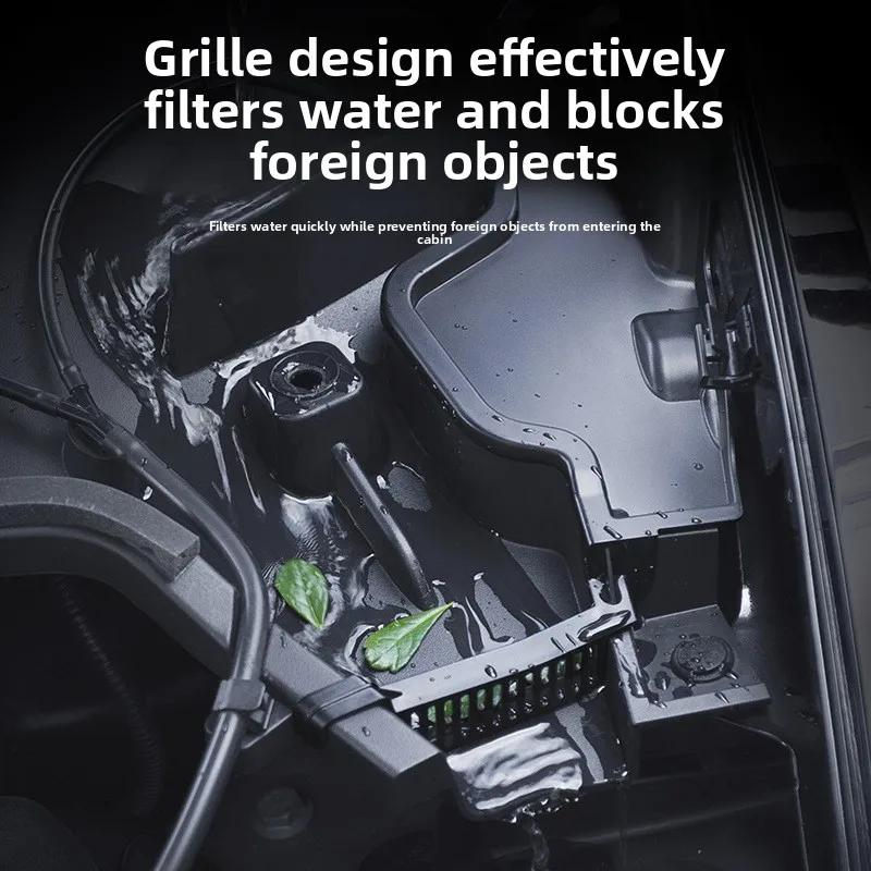 Car Sticker For Tesla Model 3 Y Juniper Highland Insect Proof Mesh Water Barrier Air Conditioning Inlet Dust Cover Wholesale Hot