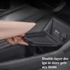 Double Storage Storage Box For BYD Seagull Central Control Storage Box Armrest  Silicone Interior Supplies Silent Car Accessorie