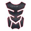 Motorcycle Accessories 3D Fishbone Sticker Fuel Tank Decorations Scratch Covering Decals Hot Sell Black Red Motorbike Stickers