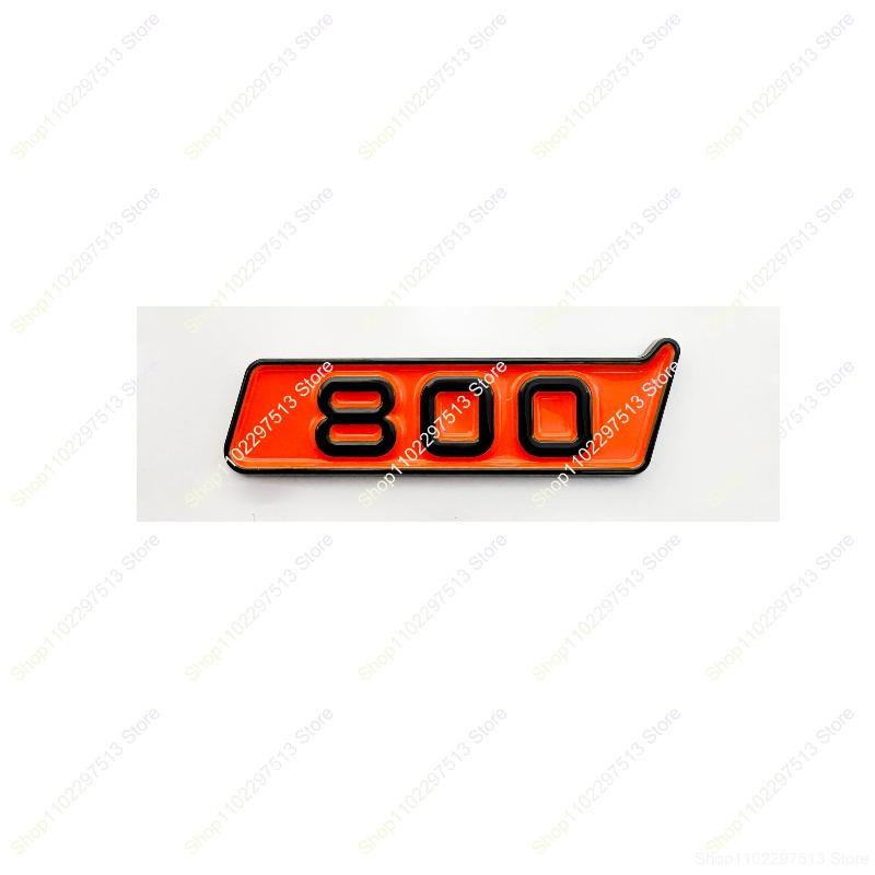 700 800 900 Badge Car Rear Trunk Emblem Stickers for W463 W205 W218 G700 G800 G900 Glossy Black Orange Logo Decoration