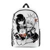 Sac à dos Classique Original Ayakashi Triangle Pupille Anime Cahier Sacs à dos Impression 3D Oxford Imperméable Sacs à dos de Voyage Garçons/Filles