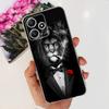 Cute Flower Cat Painted Case For Xiaomi Redmi 12 5G 2023 Soft Silicone TPU Back Cover For Redmi12 5G Global Phone Bumper