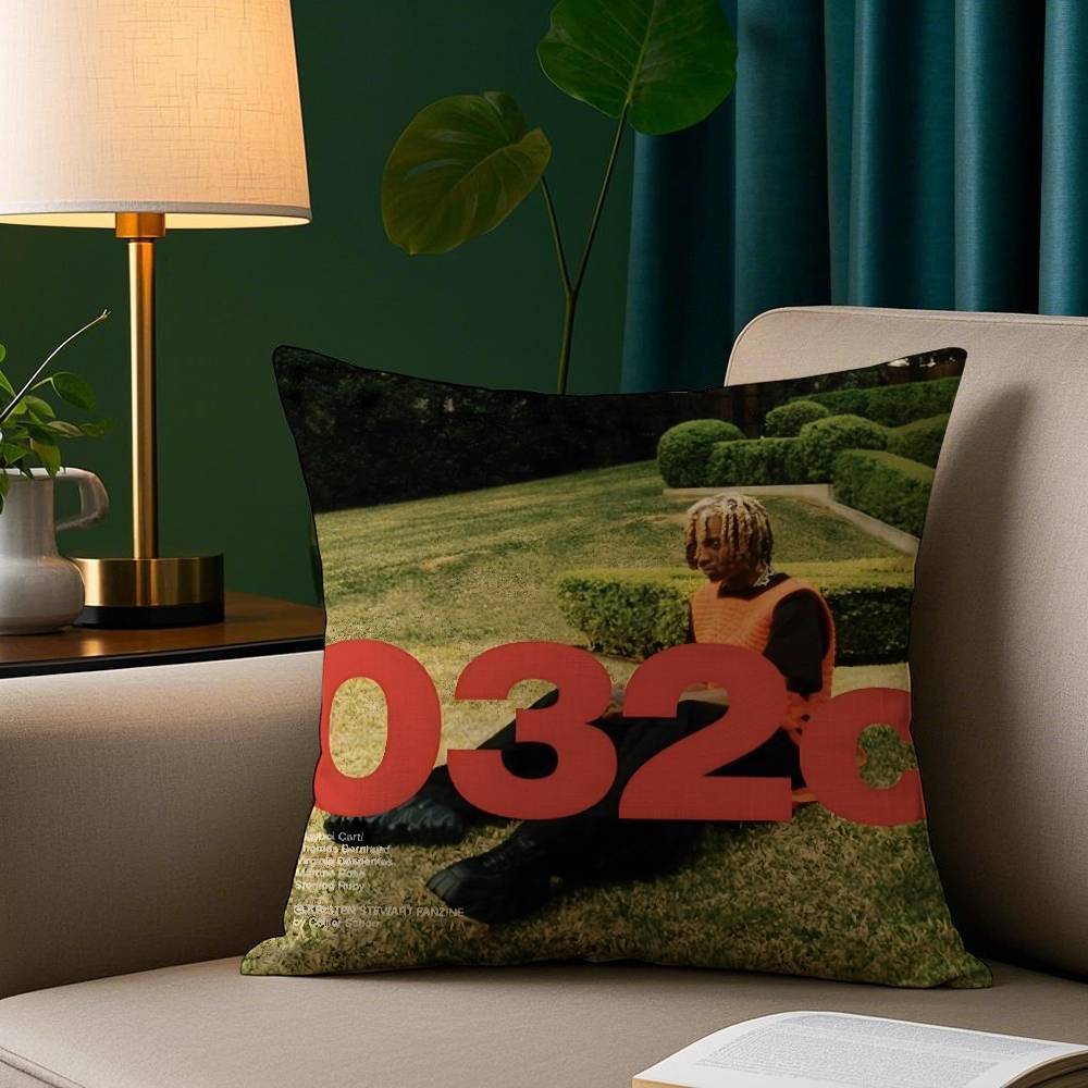 Brand c Poster Pillow Case Short Plush Print Cushion Cover Square Throw Pillow Covers Sofa Home Decor