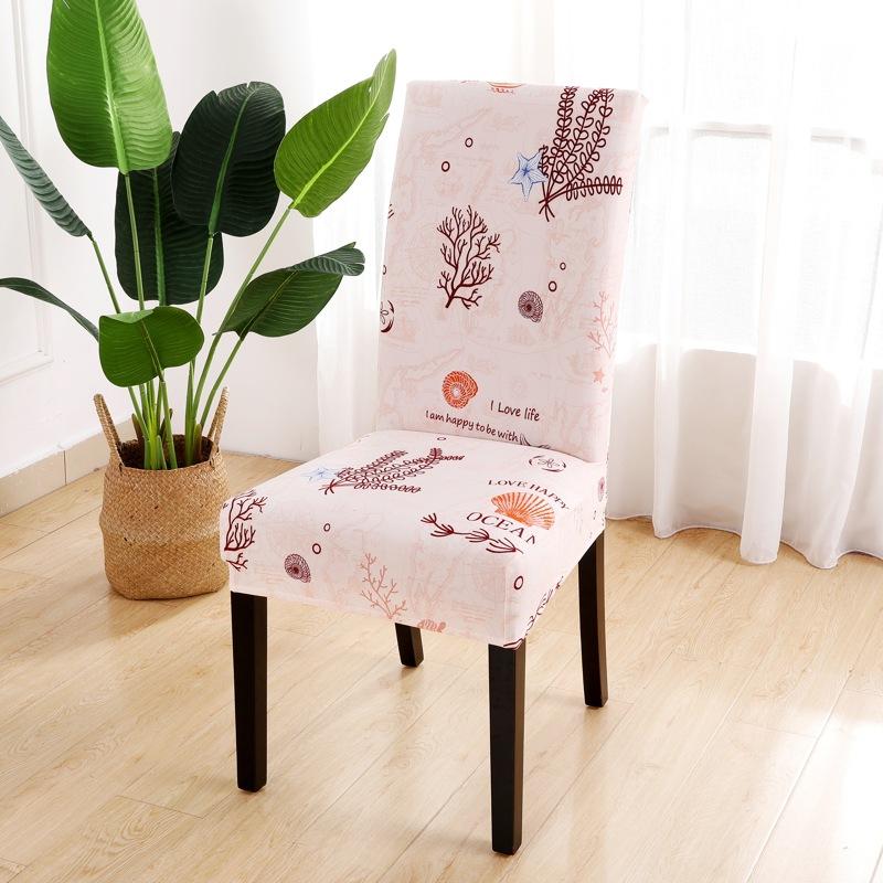 Dining Chair Cover Spandex Elastic Chair Slipcover Case Stretch Chair Covers Seat Case for Wedding Hotel Banquet Dining Room
