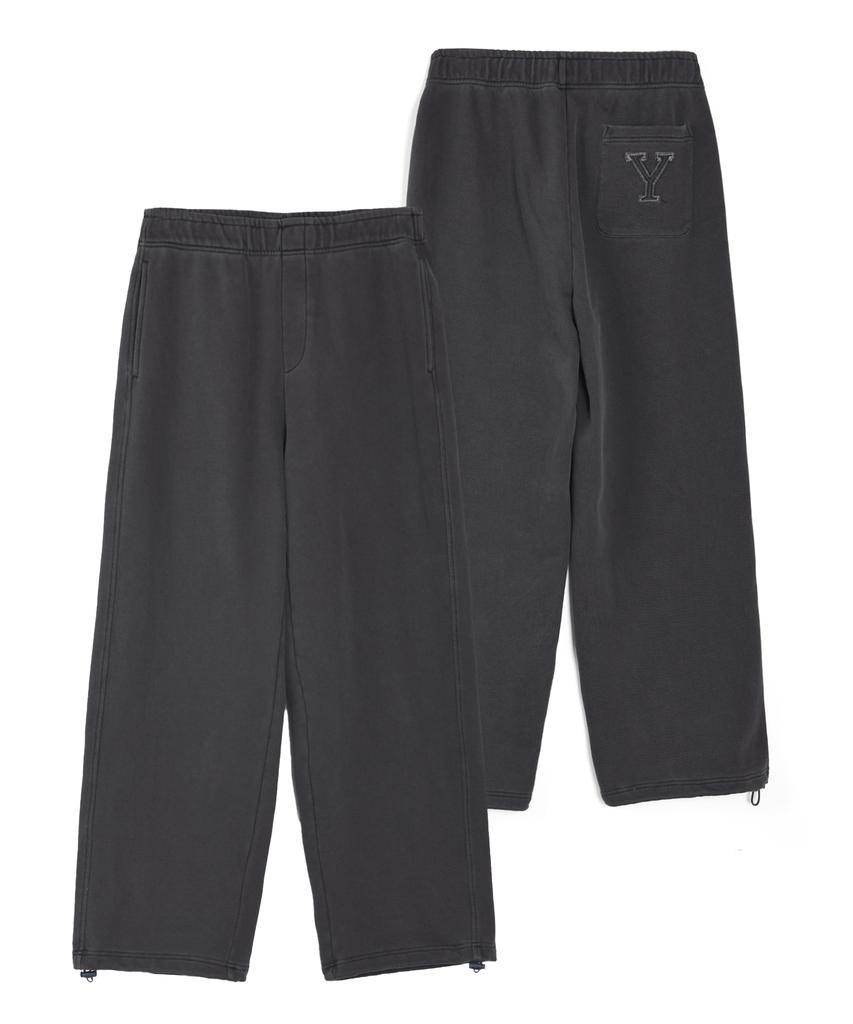 YALE Pigment String Sweatpants_Charcoal