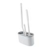 Toilet Brush Set   Handle Soft   Cleaning Brush Wall Hanging Toilet Brush Kit for Bathroom