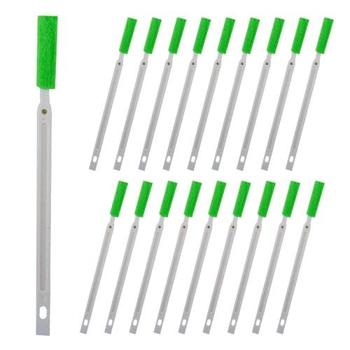 

dodtazz Crevice Brush, Kitchen Cleaning Sponge Stick, Gap Cleaning Brush for Water Bottles and Drains (18-Piece Sponge Brush Set)