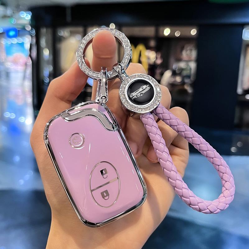 Auto Shell For Lexus Is250 Is300C Rx270 Ct200H Gx400 Gx460 Es240 Es350 Ls460 Gs300 450H 460H Soft Tpu Car Key Case Cover Key Bag