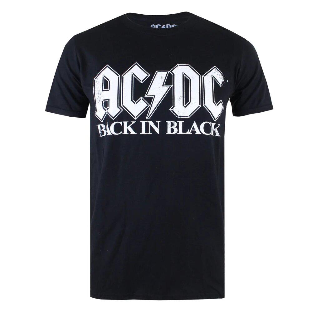 AC/DC Mens Back In Black T-Shirt