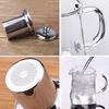 High Temperature Resistance Glass Tea Set Heat Resistant Square Glass Stainless Steel Infuser Filter Teapot Oolong Flower Teapot