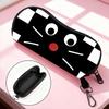 Eyeglasses Case Vibrant Travel Glasses Case Sunglasses Pouch  Glasses Holder With Carabiner For Keychains Travel Gift For