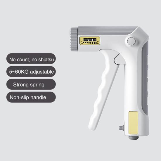 Professional Handgrip Strength Trainer Forearm Strengthener with Finger Grip Strengthener Adjustable Resistance Non-Slip Hand Gripper