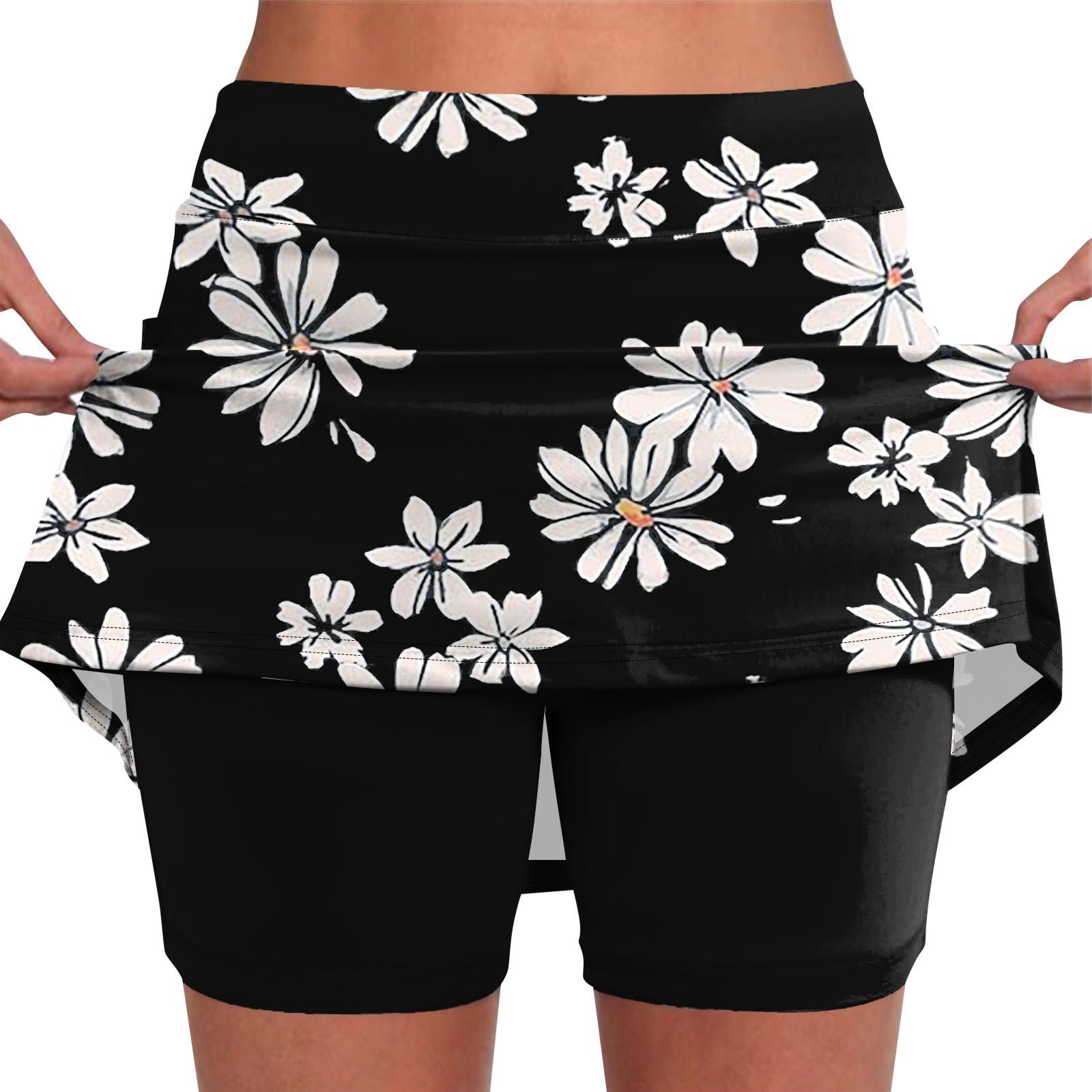 

Эластичные брюки-кюлоты для йоги для женщин, спортивные шорты с принтом, легкие узкие однотонные бегуны с высокой талией XXXXXL чёрный