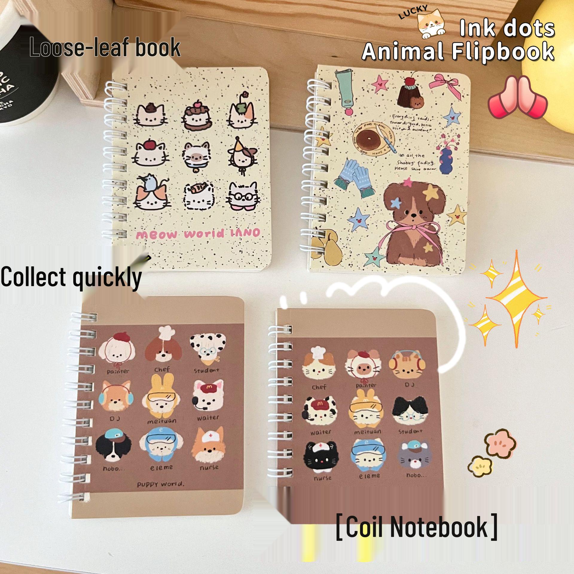 

Newcomer Exclusive: High-Value A7 Cartoon Coil Pocket Notebook Set (2-Book)