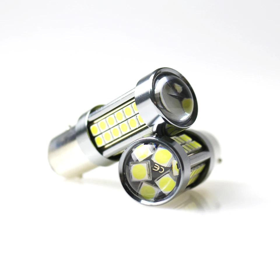 1Pcs Advanced P21W Led Car Light Bulb Ba15s 1156 Auto Signal Brake Reverse Lamp 54Smd 3030 12V White Drop Shipping Supported