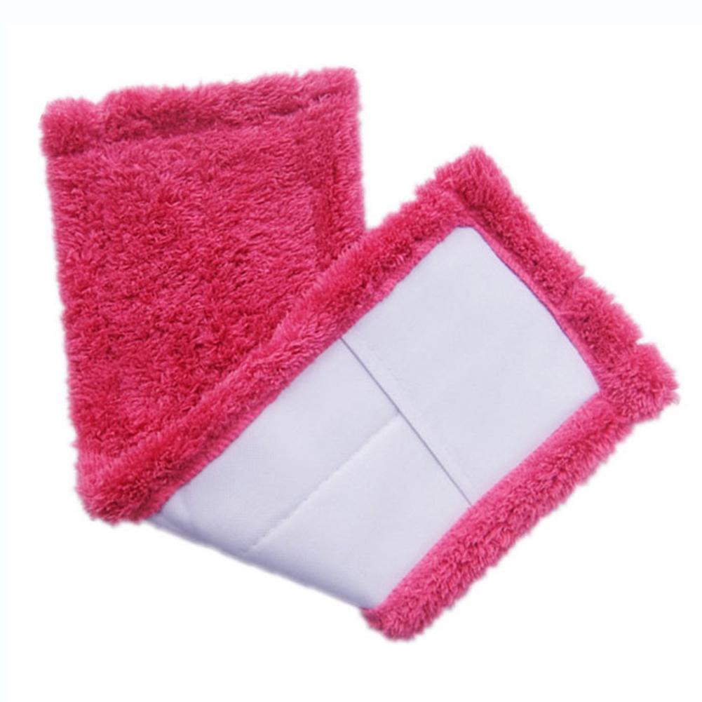 

Coral Velvet Mop Cloth Head Thick Flat Mop Cloth Head Replacement Household Company Cleaning Mop Cloth Durable Accessories червоний