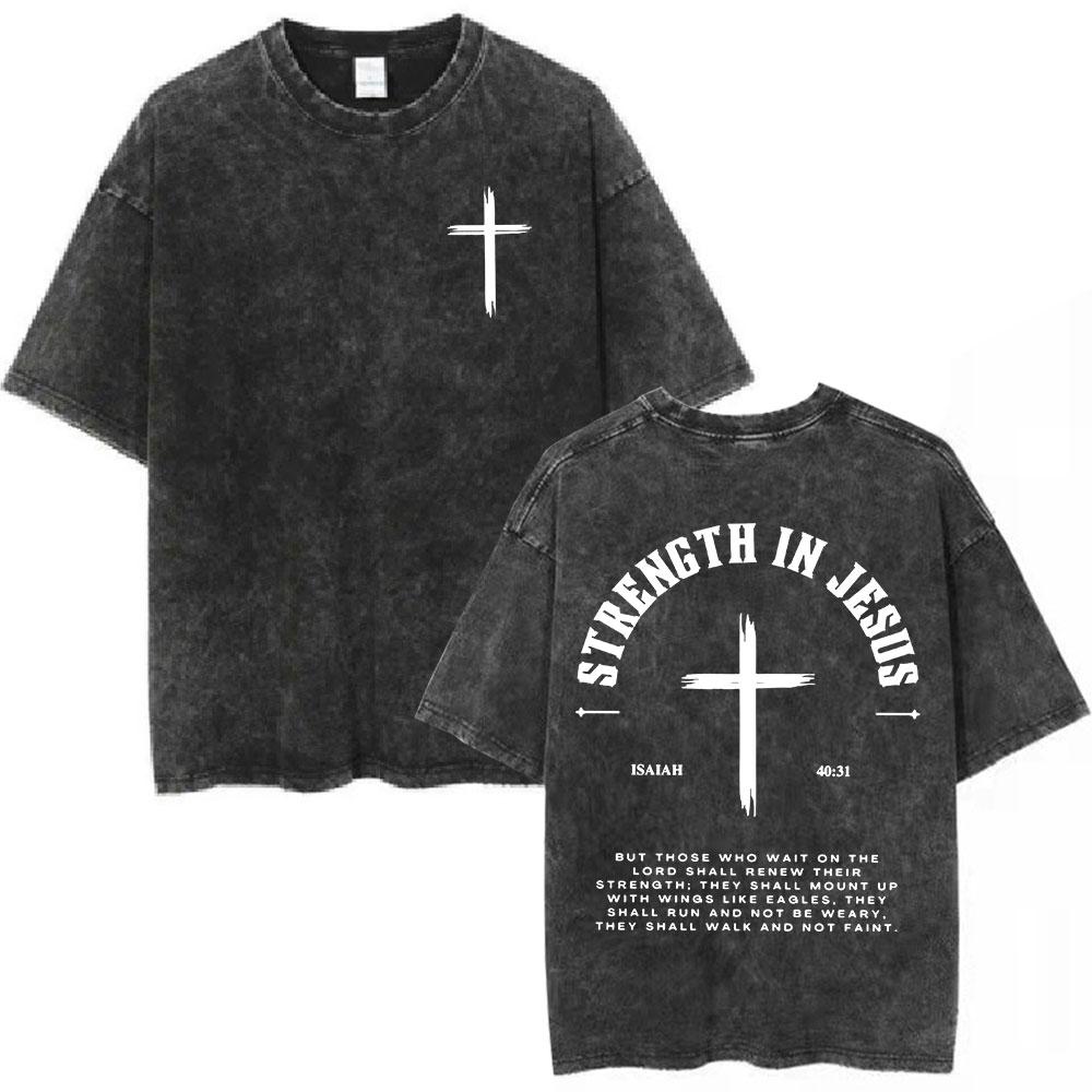 Salvation Jesus Paid It All T shirt Christian Bible Verse Mens Women Clothing Vintage Washed Tshirt Casual Cotton Tshirts Tops