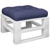 Pallet Cushion Navy Blue 60 X 60 X 12 Cm Fabric