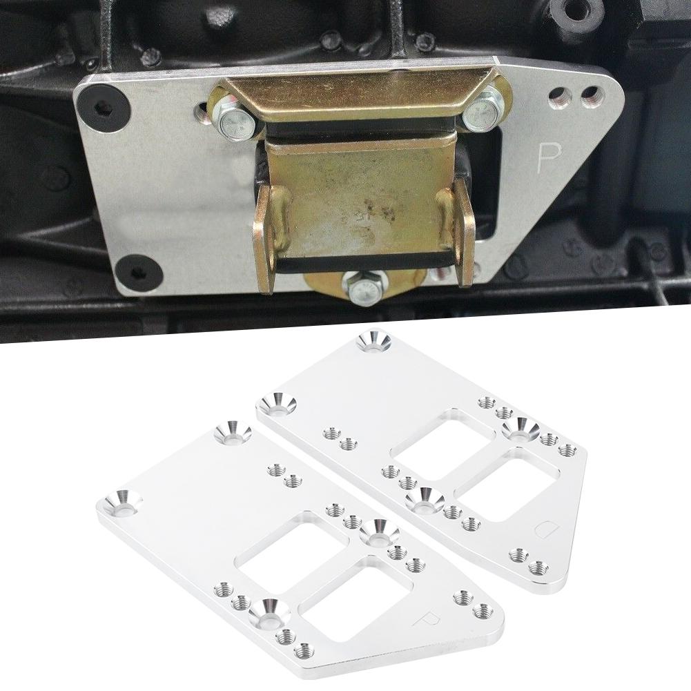 LS Engine Mounts Billet Aluminum Swap Kit Conversion Fit for Chevelle Camaro
