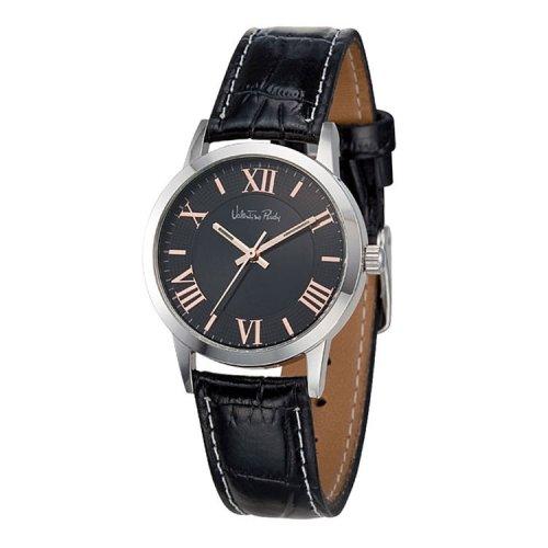 

[VALENTINO RUDY] VALENTINO RUDY Women s Leather Watch VR1090A-BKBKL FREE