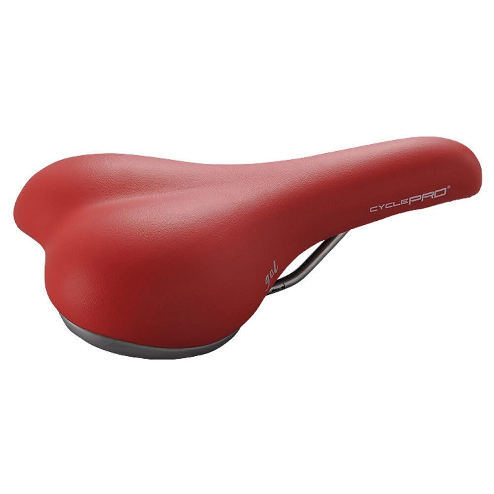 CYCLE PRO Comfort GEL Saddle Red 480g [CP-SD3110]