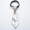 Ladies Neck Bow Tie With Sparkling Rhinestones For Office Wear And Formal Events