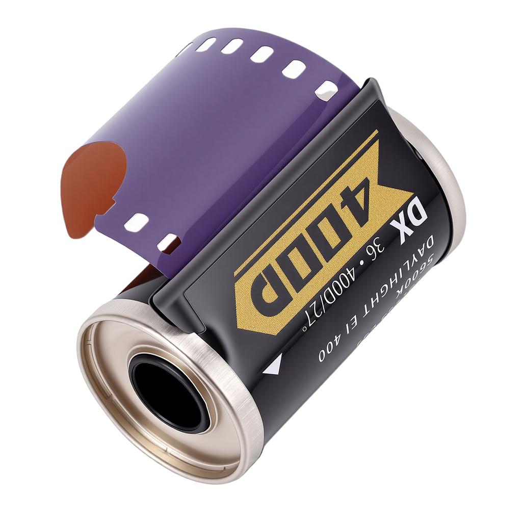 36 Exposures 36mm Color Film 400 ISO Fine Grain High Clarity Color Print Film for 135 Cameras