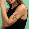 Geometric Line Wrapped Arm Cuff Adjustable Open Arm Cuff Women's Simple Fashion Accessory Holiday Gift