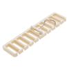 10 Card Slots Belt storage rack Belt arrangement storage rack Multi-functional tie scarf silk scarf bow tie hanger hook