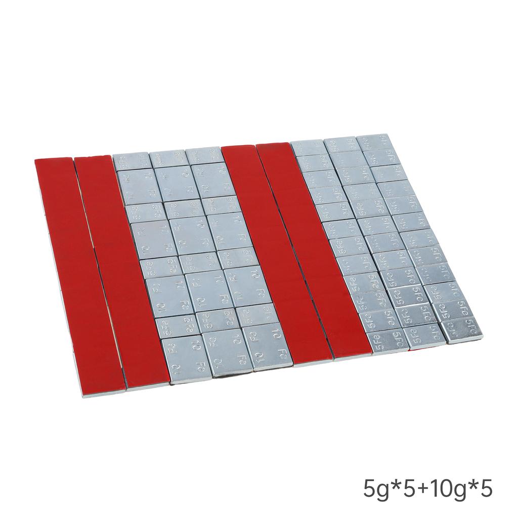 101pcs High Viscosity Tire Wheel Balancing Weights with Plastic Handle Plier Easy Removal Kit