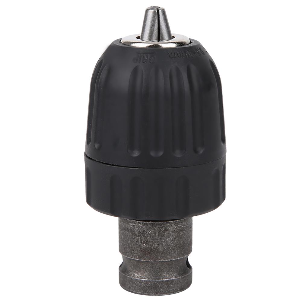 Electric Drill Chuck Hand Tight Clamp Thread Adapter Wrench Conversion Thread Head 0.8‑10mm 3 8‑24UNF for SDS