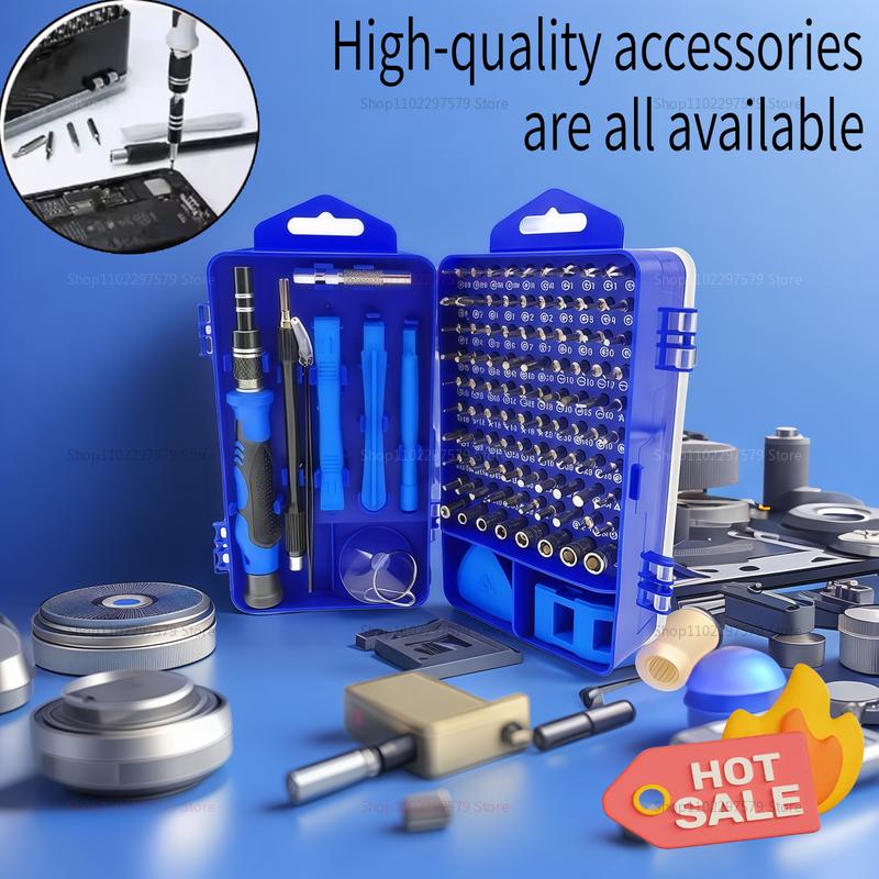 115 in 1 Multifunktionales Schraubendreher-Set für Computer, Telefon, PC-Reparatur, Isolierung, Haushaltswerkzeuge, Elektronikwartung