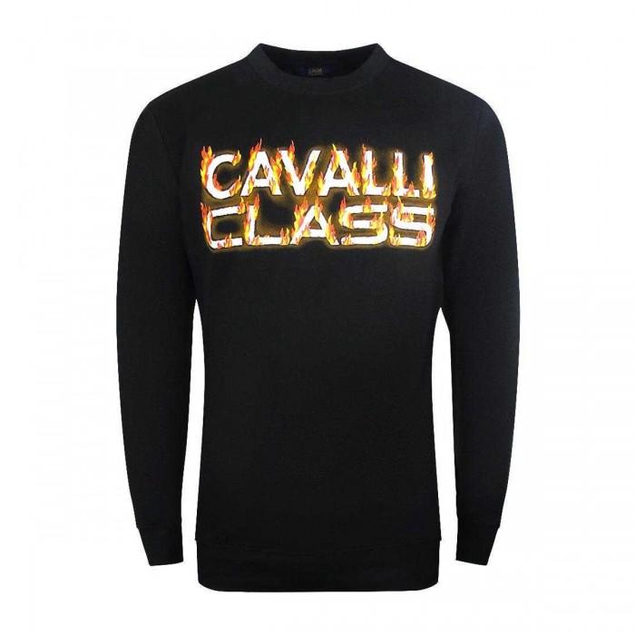 Cavalli Class Unisex Adult Fire Logo Sweatshirt