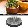 Japanese Style Round Kenzan Flower Arrangement Holder Needle Arranging Tool AccessoriesStainless