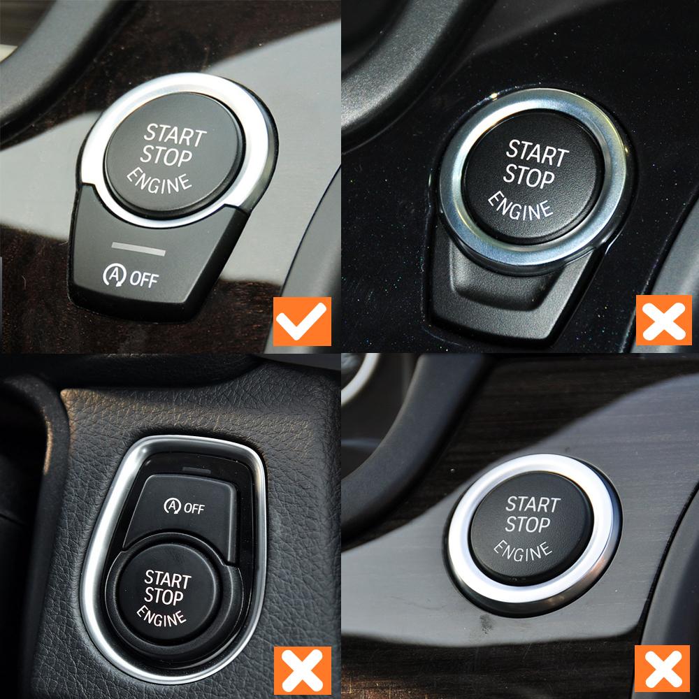 Electronic Engine Ignition Start Stop Switch Cover Automotive OFF Button For BMW 5 6 7 Series F10 F11 F07 F06 F12 F13 F01 F02