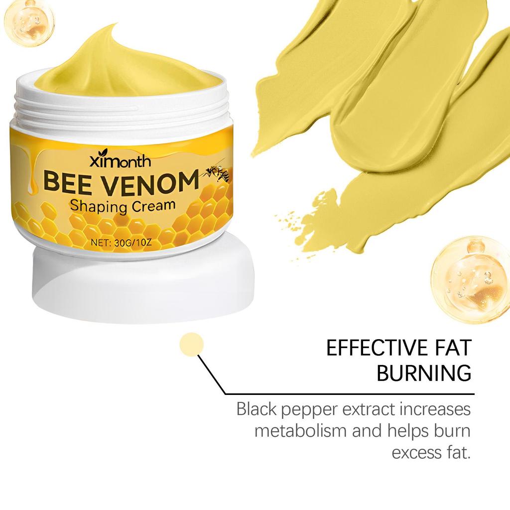 XIMONTH Bienengift Schlankheits- und Formcreme Curve Body Schlankheits- und Straffungscreme für die Haut Großer Bauch Körperkonturierungscreme