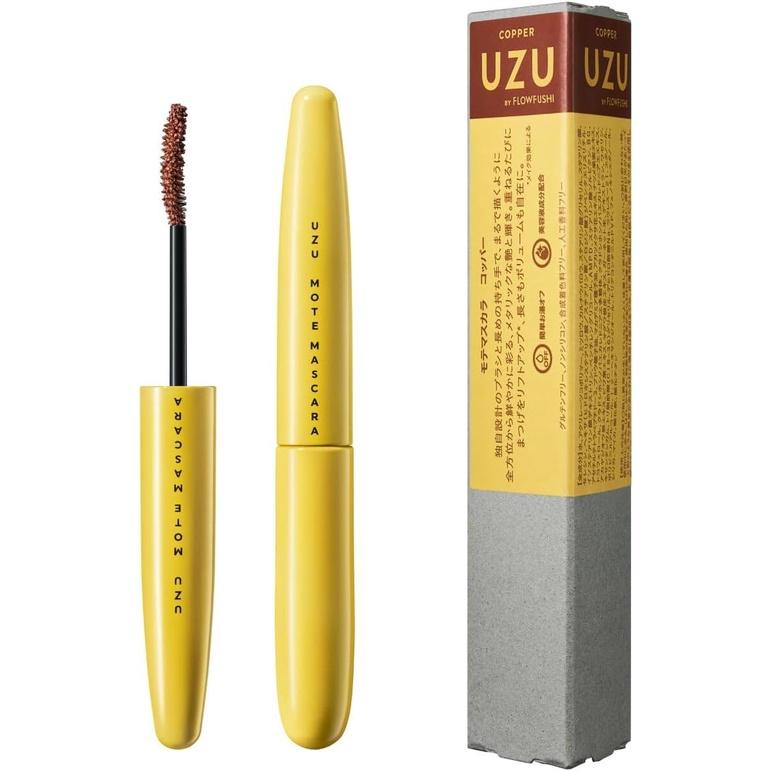 UZU BY FLOWFUSHI MoteLash  Mote Masacara  Clear Blue  Copper