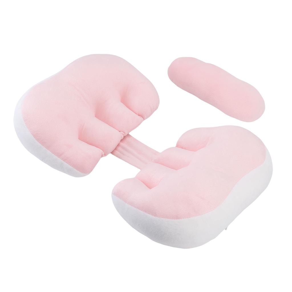 Pregnancy Pillow U Shaped Maternity Back Support Pillow for Side Sleeper Soft Cotton Machine Washable
