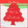 Festive Non-woven Christmas Decoration Banners With Cute Santa Snowman Designs