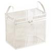 1/2pcs Storage Bag Dust-Proof Toy&Book Large Capacity PVC Multifunctional Storage Box Portable with Handle Foldable
