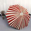 1pc Candy Stripes Automatic Open/Close Umbrella with Windproof, Functional Design, 8-Rib Sturdy Canopy