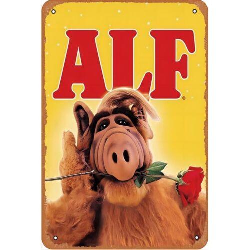 ALF Movie Poster Sign Weatherproof AluminumAluminum 20x30cm(7.8x11.8inch)
