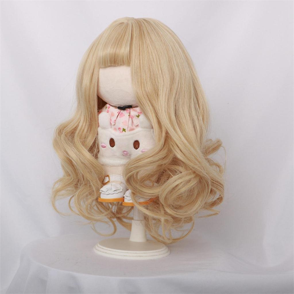 BJD Doll Hair Wig, Wig Long, Fashion Replacement Accessories Curly DIY Crafts