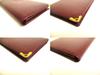 Authentic Cartier Must de Cartier Bordeaux Leather Flap Bill Wallet #a773  Refurbished
