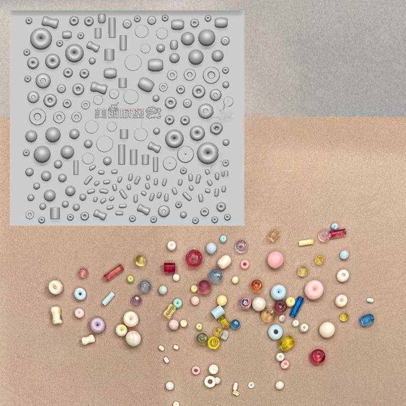 Candy Bean Lion Dance Lucky Cat Nail Art Mold Carved Silicone Mold Diy Template Stencils Reusable Tools Diy Handmade Art Tool