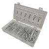 150Pcs Spring Steel Safety Split Clip Replacement Retainer Pins Retaining Pins Tractor Cotter Pins Easy Installation