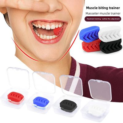 Palla Massetere Mandibolare in Silicone di 13a Generazione Sport Fitness Esercizio Muscolare Facciale Massetere Masticazione Mascella Allenatore Facciale