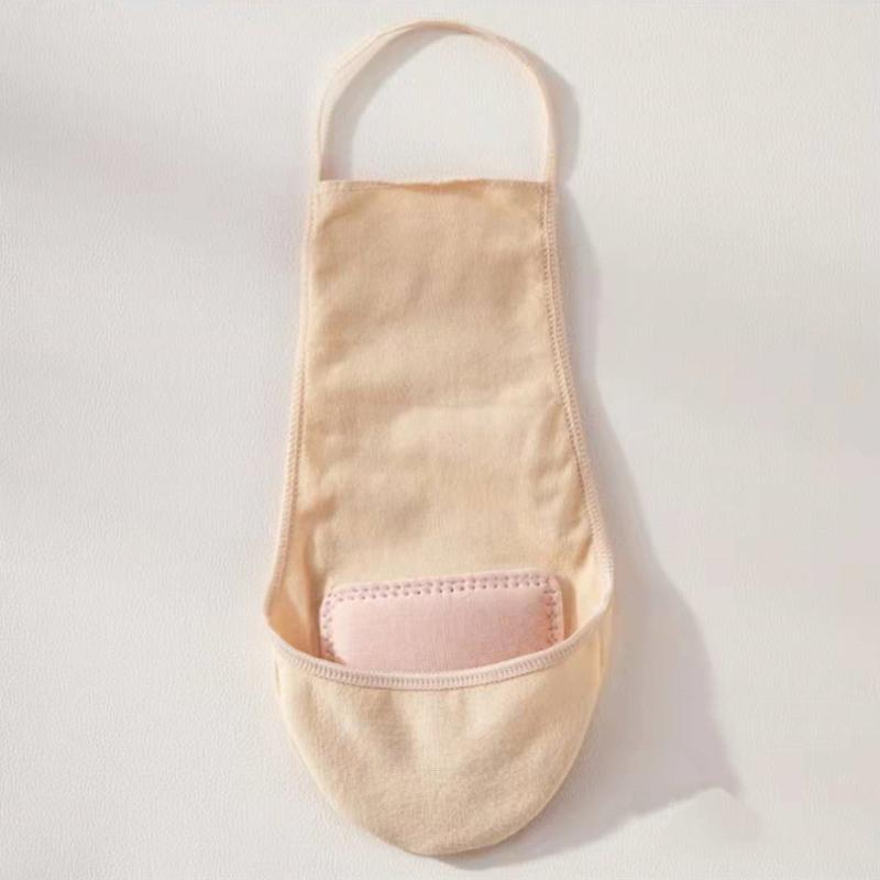 Women's Suspender Boat Socks High Heels Socks Cotton Shallow Summer Thin Forefoot Cotton Pad Socks