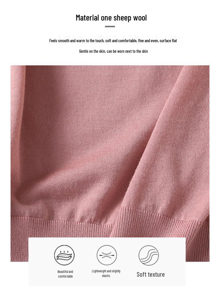 Classic Durable Machine-Washable 100% Wool Knit Camisole: Super Fine Spring/Summer Inner Wear White Tank Top